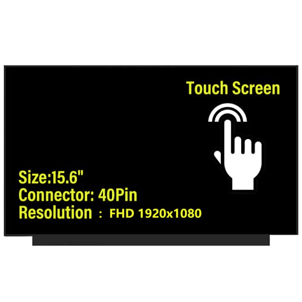 TFTcenter NV156FHM-T07 V8.1 V8.3 V8.4 Pantalla táctil LCD de 3