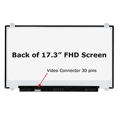 SCREENARAMA Nuevo reemplazo de pantalla para HP 17-BY2053CL 