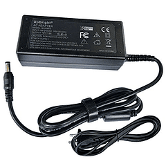 Adaptador de CA/CC de 20V para MSI Optix G241, G241V, G24C6, G27C5, G271 3CB5 y OPTIXG271. Monitor curvo FHD FreeSync para juegos. Cable de alimentación PS y cargador de batería incluido.