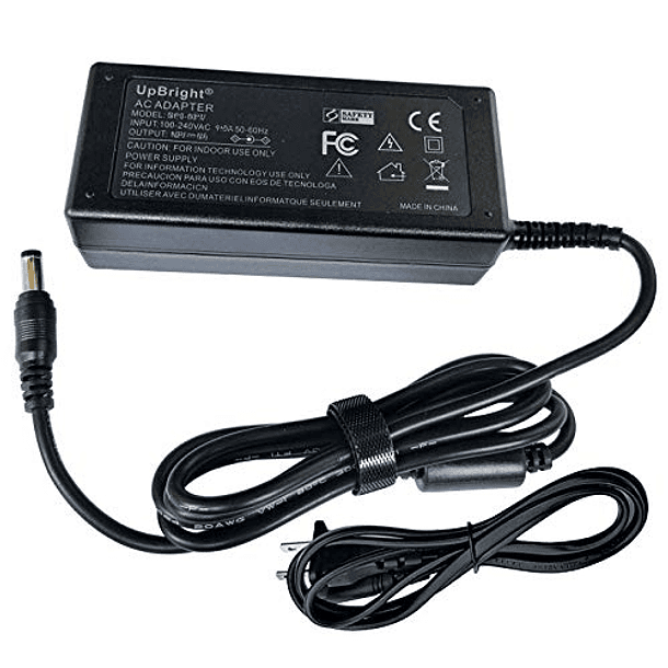 Adaptador de CA/CC de 20V para MSI Optix G241, G241V, G24C6, G27C5, G271 3CB5 y OPTIXG271. Monitor curvo FHD FreeSync para juegos. Cable de alimentación PS y cargador de batería incluido. 1