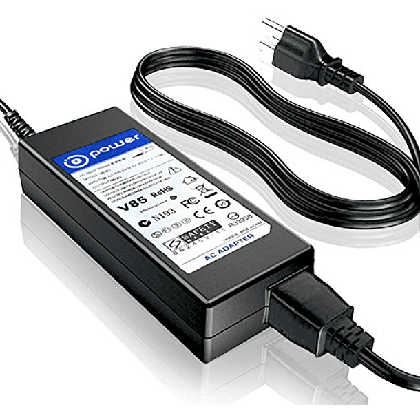 Adaptador de CA T-Power para Elmo TT-02, TT02u, TT-12i Visual Presenter, P/N: 5ZA0000104C. Cable de alimentación incluido. 2