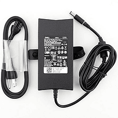 Adaptador de Corriente Dell 130W PA-4E 19.5V: Carga tu Batería con Cable de Alimentación.