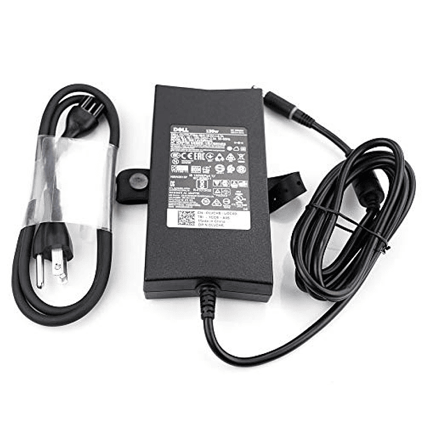 Adaptador de Corriente Dell 130W PA-4E 19.5V: Carga tu Batería con Cable de Alimentación. 3