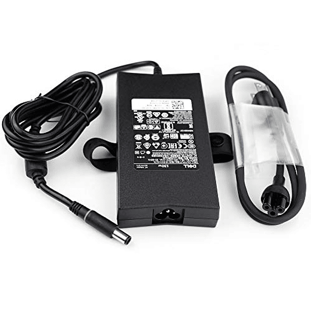 Adaptador de Corriente Dell 130W PA-4E 19.5V: Carga tu Batería con Cable de Alimentación. 4