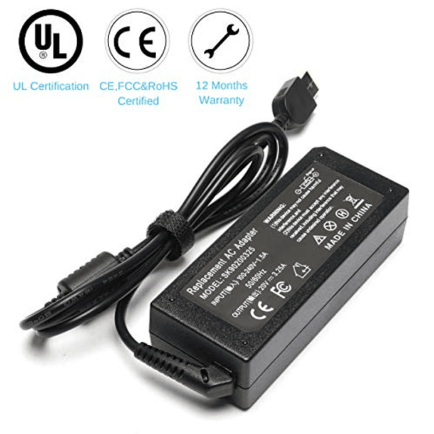 Adaptador de CA LQM® para Lenovo Yoga 2 11 11s 13 2 Pro, Flex 2 15 15D 14 10, IdeaPad S210 U430 U530: 20V 3.25A 65W, Cargador de Batería Compatible con Flex G40 G50 13 13-2191 2191-2. 5