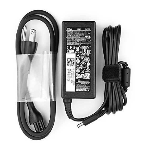 Adaptador de Alimentación CA Dell de 65W: G6J41, 0G6J41, MGJN9, 43NY4 1