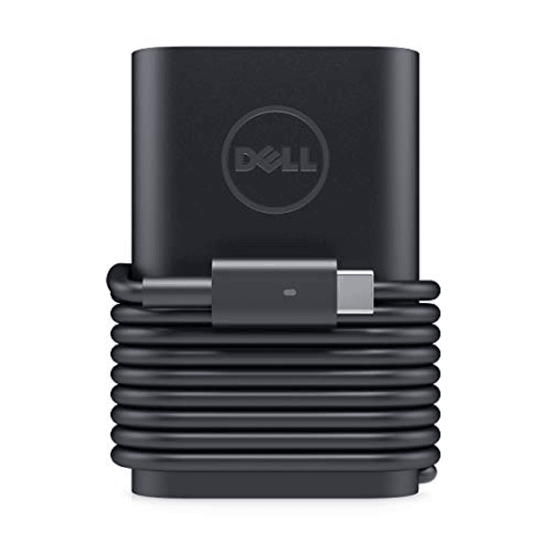 Adaptador de CA Dell de 45 W, Tipo C, USB-C: Compatible con Dispositivos Dell y Otros. 1