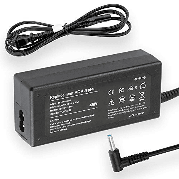 Cargador para portátil HP 45W