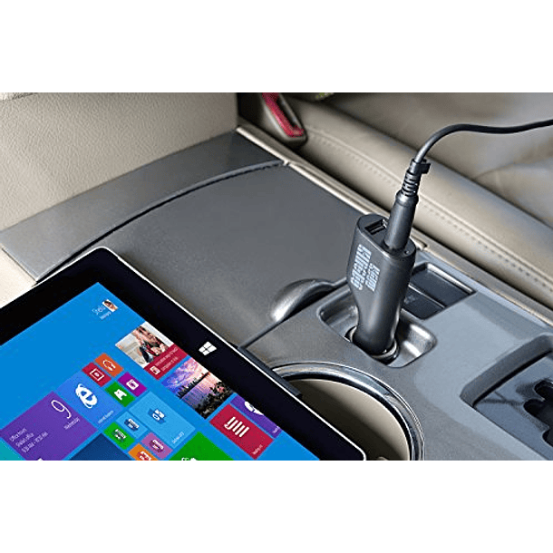 Cargador de coche Surface Pro Cargador de coche para portátil Surface, fuente de alimentación de 36 W 12 V 2,58 A para Microsoft Surface Pro 3/4/5/6/Book/Go, cargador de coche para portátil Surface co 7
