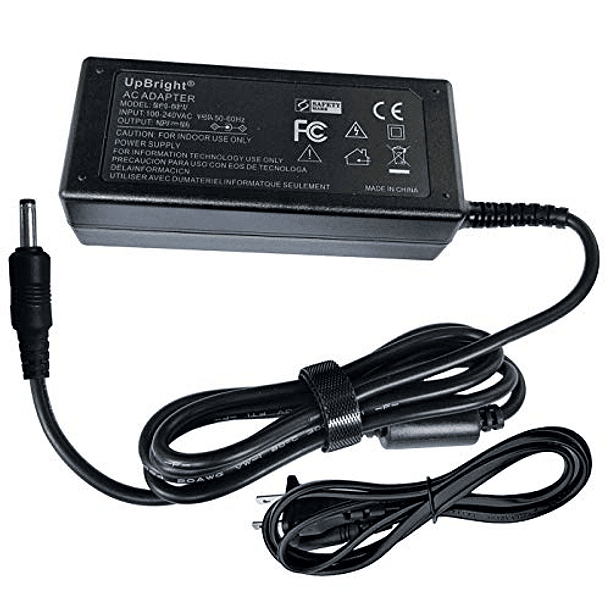 Adaptador de CA/CC Compatible con Asus, Acer, Delta Electronics - 19V 2.1A 40W, Cable de Alimentación para Cargar Batería 4