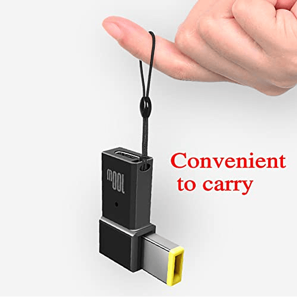 Convertidor de enchufe USB tipo C hembra a cuadrado, Cable de carga rápida  USB-C, adaptador
