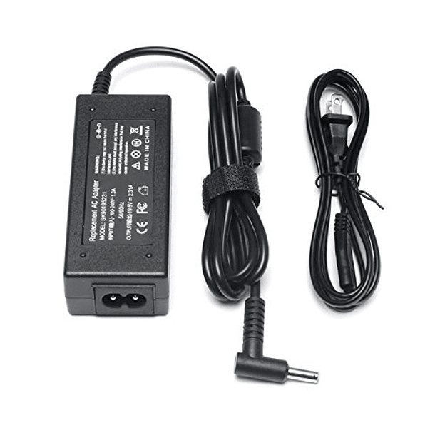 Cargador de Portátil HP 15-ay039wm 15-ay041wm 15-ay191ms 15-ay061nr 15-ay009dx 15-ay011nr 15-ay068nr 15-ay019ds 15-ay103dx 15-ay15: Adaptador de CA de 19,5 V, 2,31 A, 45 W. 1