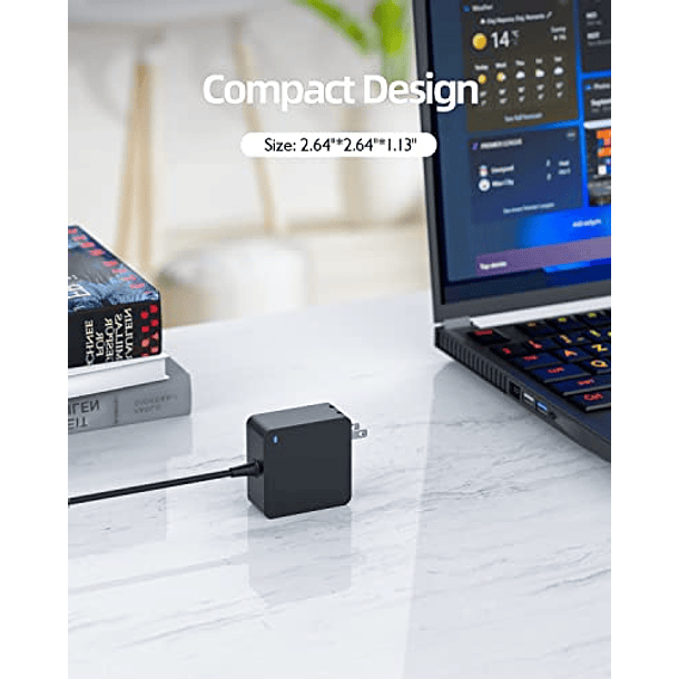 Cargador de CA Compatible con Asus TP500, TP550, D550M, D450C, K551LN, K550CA, K550LNV, Cable de Alimentación para PC Portátil. 6