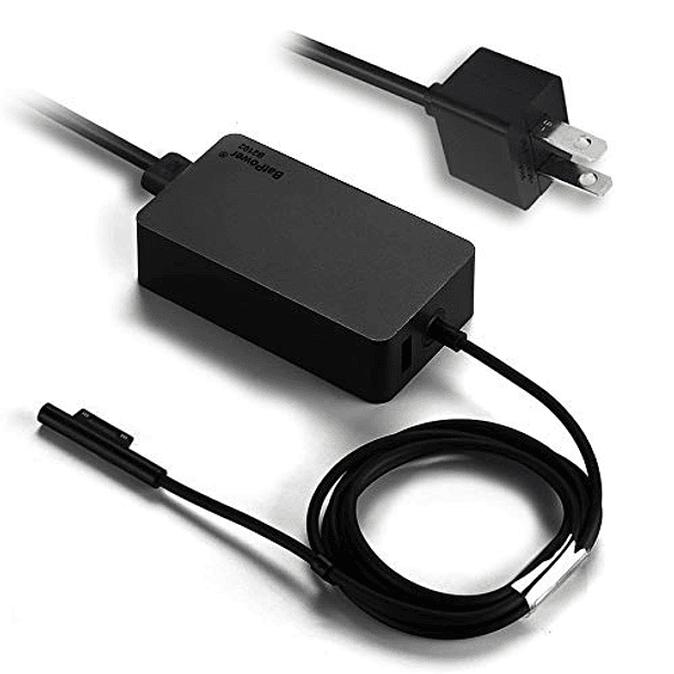 Cargador Compatible con Microsoft Surface Book 3 2 1: BatPower 15V 6.33A 102W, Fuente de Alimentación con Cable Adaptador de CA, 5V 2A Carga USB. 9