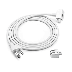 Cable de Repuesto para Apple Mac iBook MacBook Pro 45W, 60W, 85W MagSafe o MagSafe 2: Compatible con Enchufe Estadounidense.