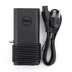 Adaptador de CA para Dell XPS 15: 130 W, 3 clavijas, Precision M3800 5510 5520 5530, XPS 953. Cable de alimentación incluido.