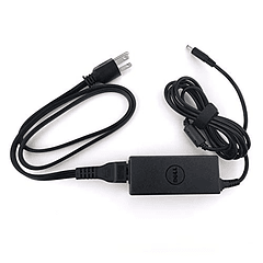 Adaptador de CA para portátil Dell de 45 W: Compatible con Inspiron 13 14 15, 5567 5558 3558 5559, 5000 Series, XPS 13 9360, LA45NM140, 0KXTTW. Incluye cable de alimentación.