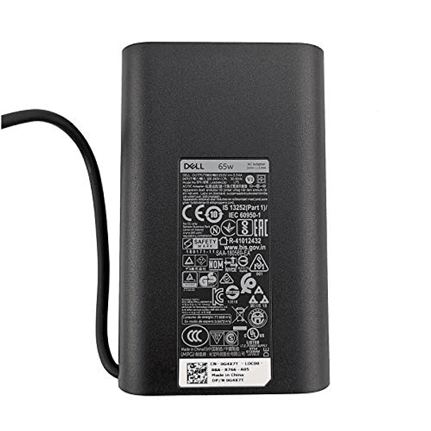 Adaptador de CA de 65W para Dell Latitude E5440, E5470, 7480, E6540, E7440, E7450, E7250, E6440, E6430, 7490 y 7290. 19,5V 3,34A. 1