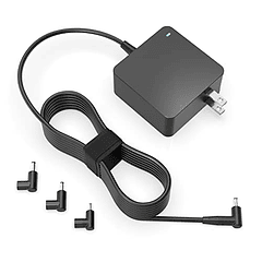 Cargador de portátil para Asus, (certificado de seguridad UL) - Conector redondo de 65 W 45 W 33 W