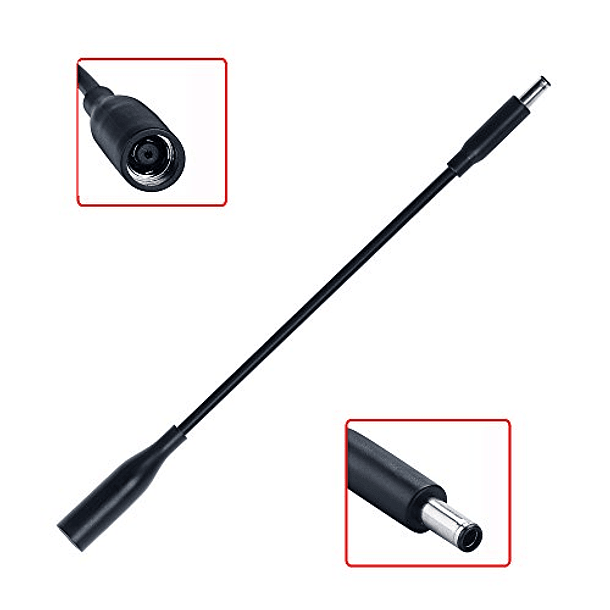 Adaptador de Cable Convertidor Dell: Paquete de 10, Hembra 7,4mm a Macho 4,5mm para M3800 XPS 12 13 9350 3960 15 5930 5950 11 13 14 15 17 3000 3