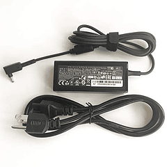 Adaptador de CA Original para Computadora Portátil Acer Chromebook CB3 C731 C738T N15Q9, 45W 19V 2.37A para Aspire R5-471T V3-331 V3-371 V3-372 Switch 11 SW5-171 Power.