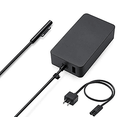 Nuevo Cargador Surface Pro: Adaptador de Corriente de 65W, 15V, 4A para Microsoft Surface Pro 3/4/5/6/7/X, Compatible con Portátiles y Tabletas Microsoft Surface Book.