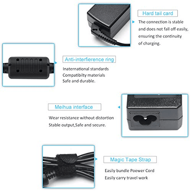 G560 B560 65W 20V 3.25A Cargador adaptador de CA para Lenovo IdeaPad G560 G580 G570 G585 G780 N580 N585 U310 V570 B560 B570 B575 Y580 Z500 Z560 Z565 Z570 Z575 Z580 Z585 ADP-65KH B CPA-A065 Cable de al 7