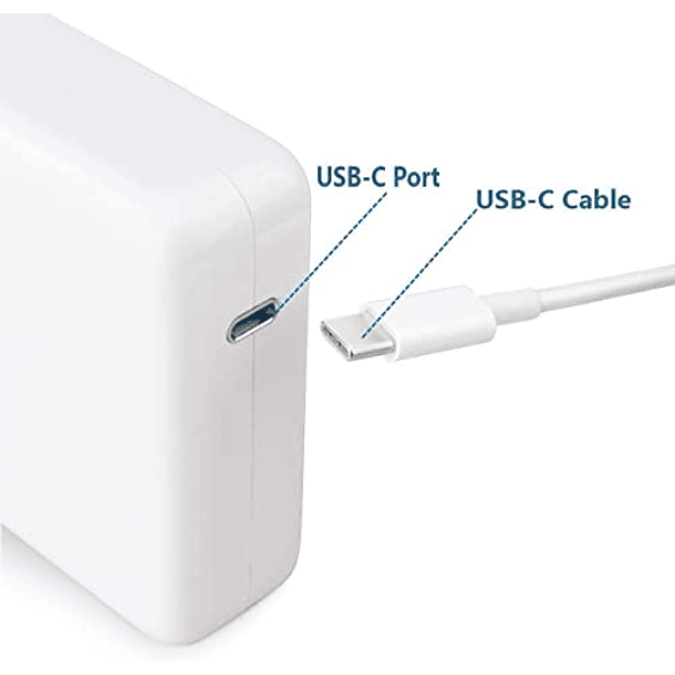 Cargador adaptador de corriente USB-C de 87 W, con cable de carga USB-C a  USB-C, cable de carga USB c