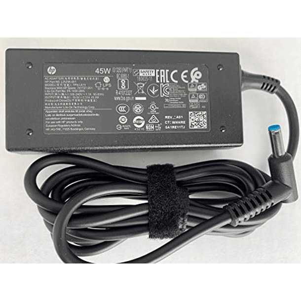 Adaptador de CA Compatible con HP Elitebook Folio 1040 G1, Pavilion X2 11 13 15, Spectre Ultrabook X2 13-3000, Split 13 X2, 45W, N/P: 741727-001, L25296-001, PA-1450-20HL, TPN-LA-1. 1