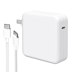 Adaptador de Corriente USB C para Mac Book Pro - Compatible con Mac Book Pro después de 2016, MacBook Air de 13 pulgadas después de 2018, nuevo iPad Pro y más. 61W.