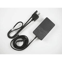 Cargador Compatible con Microsoft Surface Pro 3 4 5 6 7 X 1796 1800, 44W 15V 2.58A, Cable de Alimentación 8 para Laptop 1/2/3 y Surface Go 1/2.