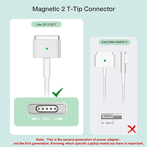 Adaptador de CA de 45W para MacBook Air 11