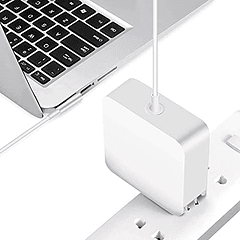 Adaptador de Repuesto de 60W para Cargador de MacBook Pro Antiguo con Conector de Punta en L