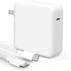 Adaptador de Corriente USB C 118W: Carga Rápida para MacBook Pro/Air 16/15/14/13", iPad Pro y Dispositivos USB C.