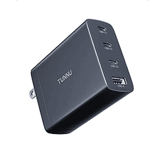 Cargador USB C de 100 W: Adaptador de Alimentación Multipuerto GaN PD 3 - 4 Puertos para Smartphone, Portátil USBC - Compatible con MacBook Pro Air iPhone 14/