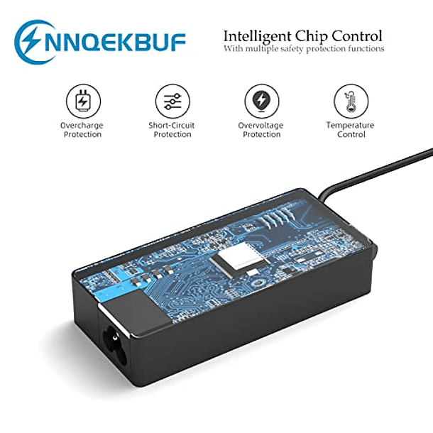 Cargador USB C 65W/45W para Lenovo Laptop: Tipo C, Cable de Alimentación para Thinkpad. 4