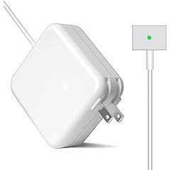 Cargador para Mac Book Pro - Cargador para Mac Book Air con punta en T de 85 W con carga rápida y conexión magnética, adaptador de alimentación de repuesto para Mac Book Pro y Air de 13/15/17 pulgadas