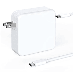 Adaptador de Corriente USB C de 100W: Carga Rápida para MacBook Air 13", MacBook Pro 16/15/14/13", iPad Pro 2021/2020/2019/2018.