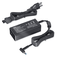 Adaptador de CA Emaks para HP Pavilion 15-F: 15-f111dx, 15-f272wm, 15-f211wm, 15-f271wm, 15-f233wm, 15-f387wm, 15-f211nr, 15-f337wm, 15-f224wm, 15-f2, 45 W y 65 W, cargador de portátil, fuente de alim