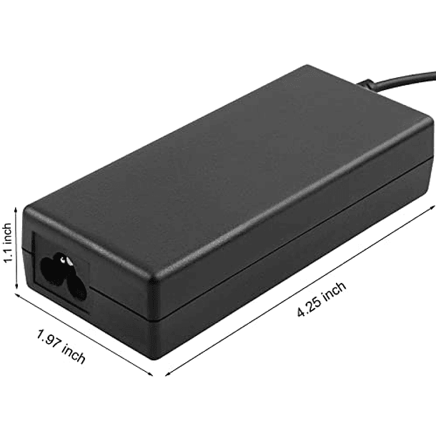 Adaptador de CA/Cargador de Batería Compatible con Compaq Presario 2210B 2510P CQ40 CQ45 CQ50 CQ56 CQ56-115DX CQ60 CQ60-210US CQ60-211DX CQ60-215DX CQ60-216DX CQ60-419WM CQ60-615DX CQ60Z CQ61 + Cable  8