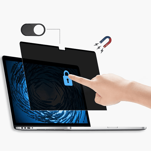 Filtro magnético de pantalla de privacidad para MacBook Pro de 16 pulgadas (2021-2023, M1 M2 Pro/Max) 1
