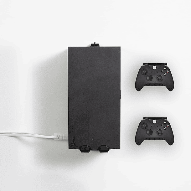 Soporte de pared de acero diseñado para consola de juegos Xbox Series X 1