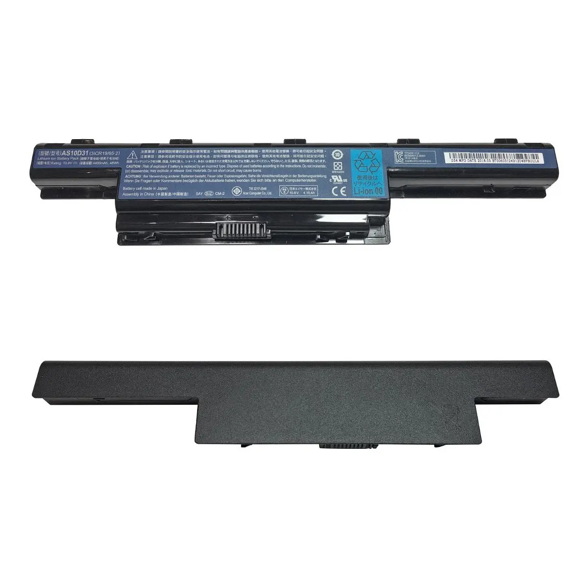 Acer Ferrari Bateria Para Portatil Acer Aspire 5742G | 5742zg | 5551 11,1 V 4400mAH - JUANIO Ordenador Portatil 17
