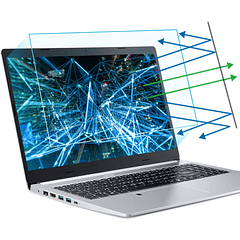 Protector de pantalla para computador de 15.6 con filtro anti-luz azul 