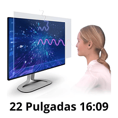 protector de pantalla de pantalla anti luz azul de 22 pulgadas 16:09 bloquea el deslumbramiento