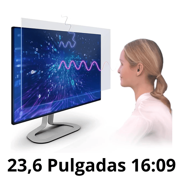 protector de pantalla de pantalla anti luz azul de 23,6 pulgadas 16:09 bloquea el deslumbramiento 1