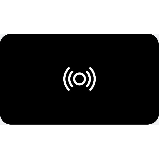 Tarjeta de presentación NFC personalizada - Metal negro 3