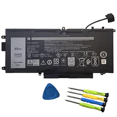 Batería de Repuesto K5XWW para Dell Latitude 7389 Latitude 7390 Latitude 12 5000 5289 2-in-1 - EFOHANA