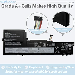Batería de Repuesto JPFMR para Lenovo IdeaPad Slim 5-16IRU9 83FW 5-16AHP9 83DD 5-16IMH9 83DC Series - GBNENGTD