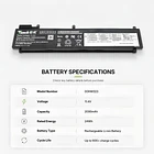 Batería de Repuesto 00HW022 para Lenovo ThinkPad T460s T470s Series 00HW022 00HW036 00HW037 SB10F46461 SB10F46460 - Tanch 2